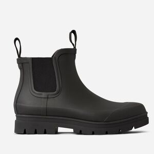 Everlane The Rain Boot Chelsea Chunky Rubber Ankle Rain Boots Sustainable Size 8